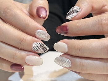 エムワイユーネイル(myu.nail)/チョコなネイル*