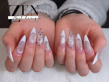 ゼン ネイル デザイン 池袋(ZEN NAIL DESIGN)/長さだしやり放題×つけ放題