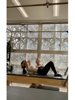 ラ ピラティス 銀座店(La pilates)/太陽が差し込むスタジオ