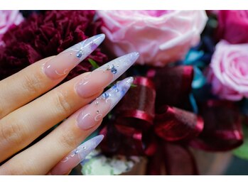 ププロージーフルリ 東松島市(.pupuu Rosy fleuri)の写真/理想の指先を叶える長さ出し！豊富な手法から選べる施術でモチの良さ◎を実現