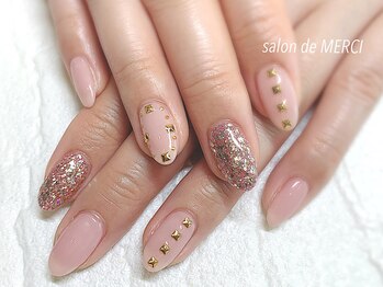 サロン ド メルシー(Salon de MERCI)/ピンク×スタッズ☆