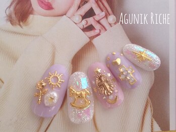 アグニークリッシェ(Agunik Riche)/【ファンシーネイル】