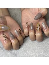 モレリア(morelia)/アニマル柄ネイル