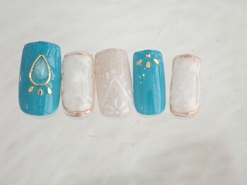 フェリーチェ(nail salon&school felice)/ダイアモンドコース¥9790