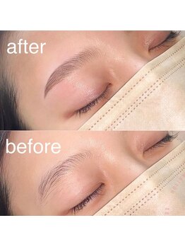 アイプリーム 恵比寿(Eyepreme)/ハリウッドブロウリフト仕上がり