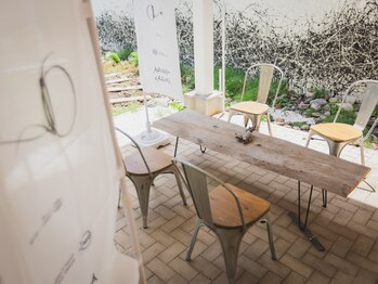 休憩スペースも