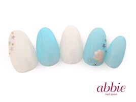 貝殻ネイル¥8360