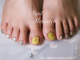 フット、10本アート