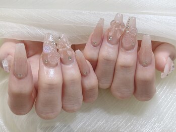 うるちゅるチークワンホンネイル