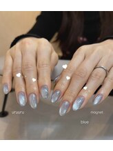 エヌーク バイ ブラウン(enurk by Brown)/水色マグネットワンカラーネイル