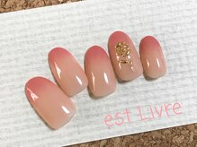 エストリブレ(estLivre)/グラデーション＆ローズ