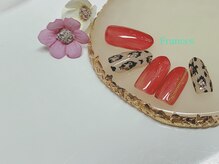 フランセス(Frances)/新作　ヒョウ柄ネイル