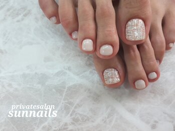 サンネイルズ(sun nails)/2本アート