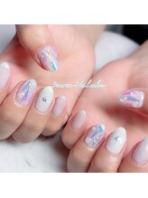 スズラン(SUZURAN)/梅雨ネイル