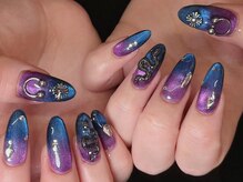 ダークハニー 池袋店(Dark Honey)/宇宙のようなマグネットグラデ