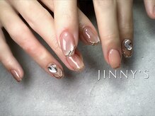 ジニーズ(JINNY'S)/【ハンド】ちゅるんネイル