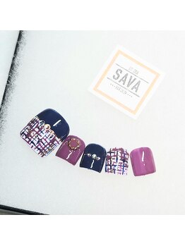 サヴァ アイラッシュアンドネイル(sava)/●選べる4種：フット　10/1～