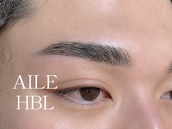 メンズ眉毛サロン　AILE烏丸【エール】メンズアイブロウ/眉毛/メンズ/HBLの写真/【最終受付21時までOK】忙しいメンズにも◎仕事帰りにサクッと★河原町すぐの個室サロンで好印象眉に♪