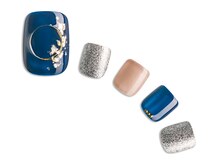 プラスネイル 池袋西口店(PLUS NAIL)/【1438】ワイヤー×金箔¥9,889