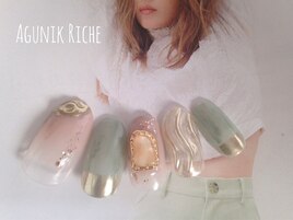 【ニュアンスネイル】