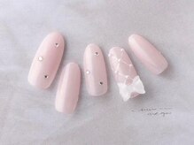 サンミーゴネイル 神戸店(Sunmego Nail)/ガーリーリボンネイル