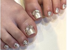 リヘッドモエカネイル(reHEAD/moeka nail)/foot &nbsp;¥8470
