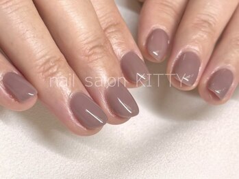 ネイルサロンキティ(nail salon Kitty)/¥6980 ワンカラー