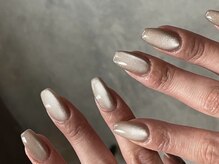 【新規】【他店オフ無料】マグネットネイル\3850[千歳/長都]