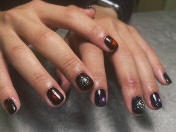 オムネイル 渋谷(HOMME NAIL)/マグネットネイル ¥6,600