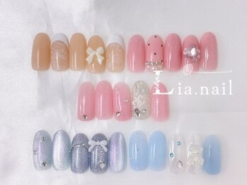 リアネイル(Lia.nail)/韓国/ワンホン定額デザイン