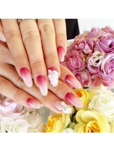 メイクプラスネイル ヴィヴィッド(MAKE+NAIL vivid)/＊冬ブライダルネイル＊