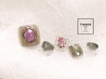 ティンバーネイルアンドアイラッシュ(Timber)/【FOOT】しっかりアートコース