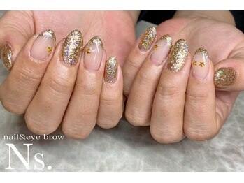 エヌエス ネイルアンドアイブロウ(Ns)/デザインネイル♪