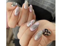 ダブリュー(W.)/リボンネイル