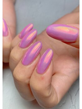 ナチュリア(Natulea)/オーロラミラー×ピンク