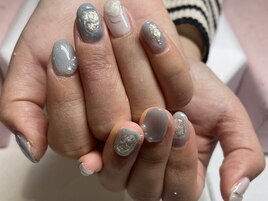 パラジェル使用＊持ち込みネイル