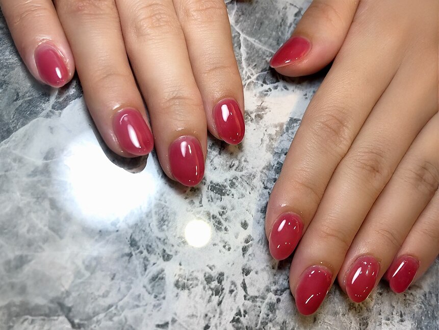 ☆人気No.2☆【色素薄い系♪】ちゅるんワンカラー《オフケア込み》 \5500