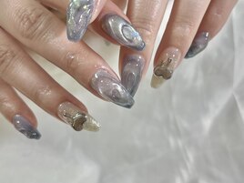 ぷっくりクリアブルーニュアンス