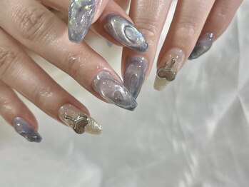 ノイエ(neue)/ぷっくりクリアブルーニュアンス