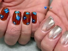 ネイル アトリエ クロリ(nail atelier Coloris)/マグネット/ホログラム/フラワー