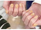 ニュアンスお花ネイル