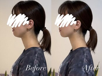 ハクト(Hakuto)/Before/After
