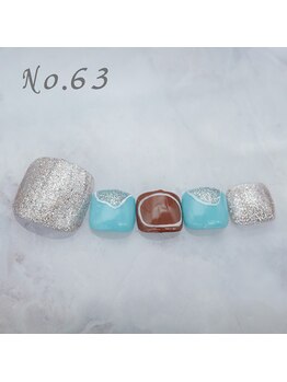 はあとねいる 大阪福島店/フットネイル:No.63