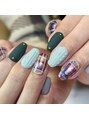 エイル ビューティー アルム(EIL beauty alm)&nbsp;カラフルチェックのネイル