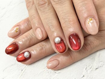 ディーネイル 池袋(D-nail)/【森】マグネットネイル
