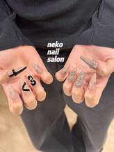 ネコ(Neko)/韓国＜３ネイル　個性派