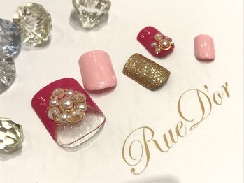 ツメトトノウ/ピンク パール上品フット