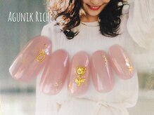 アグニークリッシェ(Agunik Riche)/【フラワーネイル】