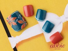 ネイルサロンアビー 北千住店(abbie)/ 【フラワーフット】￥11770