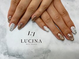 I-15 キラキラストーンネイル